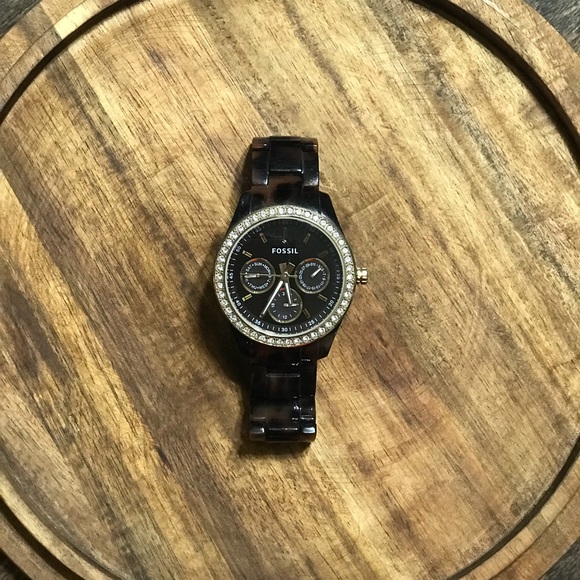 Fossil Jewelry - Tortoise Fossil Watch
